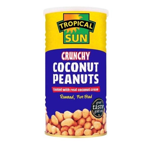 TROPICAL SUN CRUNCHY COCONUT PEANUTS 330g