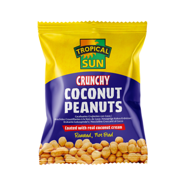 TROPICAL SUN CRUNCHY COCONUT PEANUTS 50g