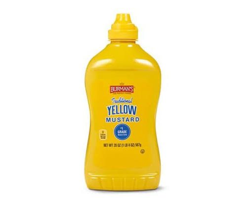 BURMAN'S YELLOW MUSTARD