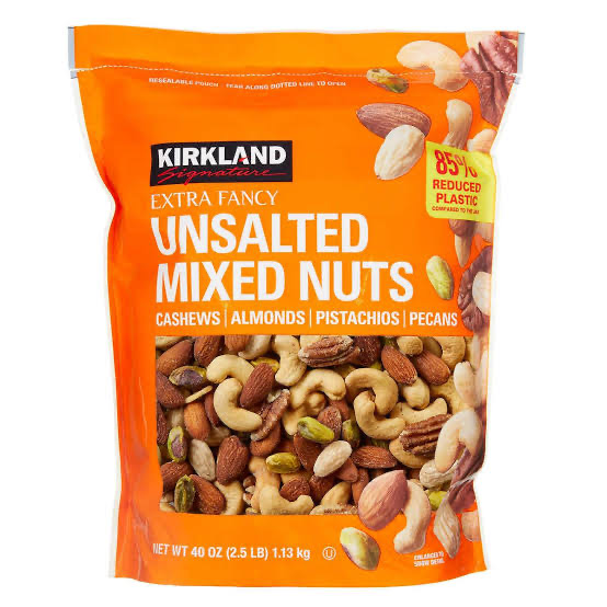 UNSALTED MIXED NUT