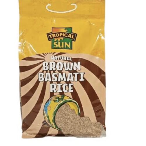 TROPICAL SUN BROWN BASMATI RICE 5KG