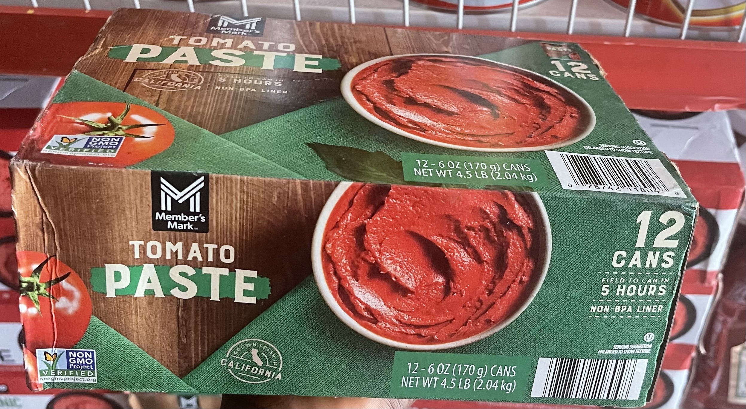 MEMBER MARK TOMATOE PASTE