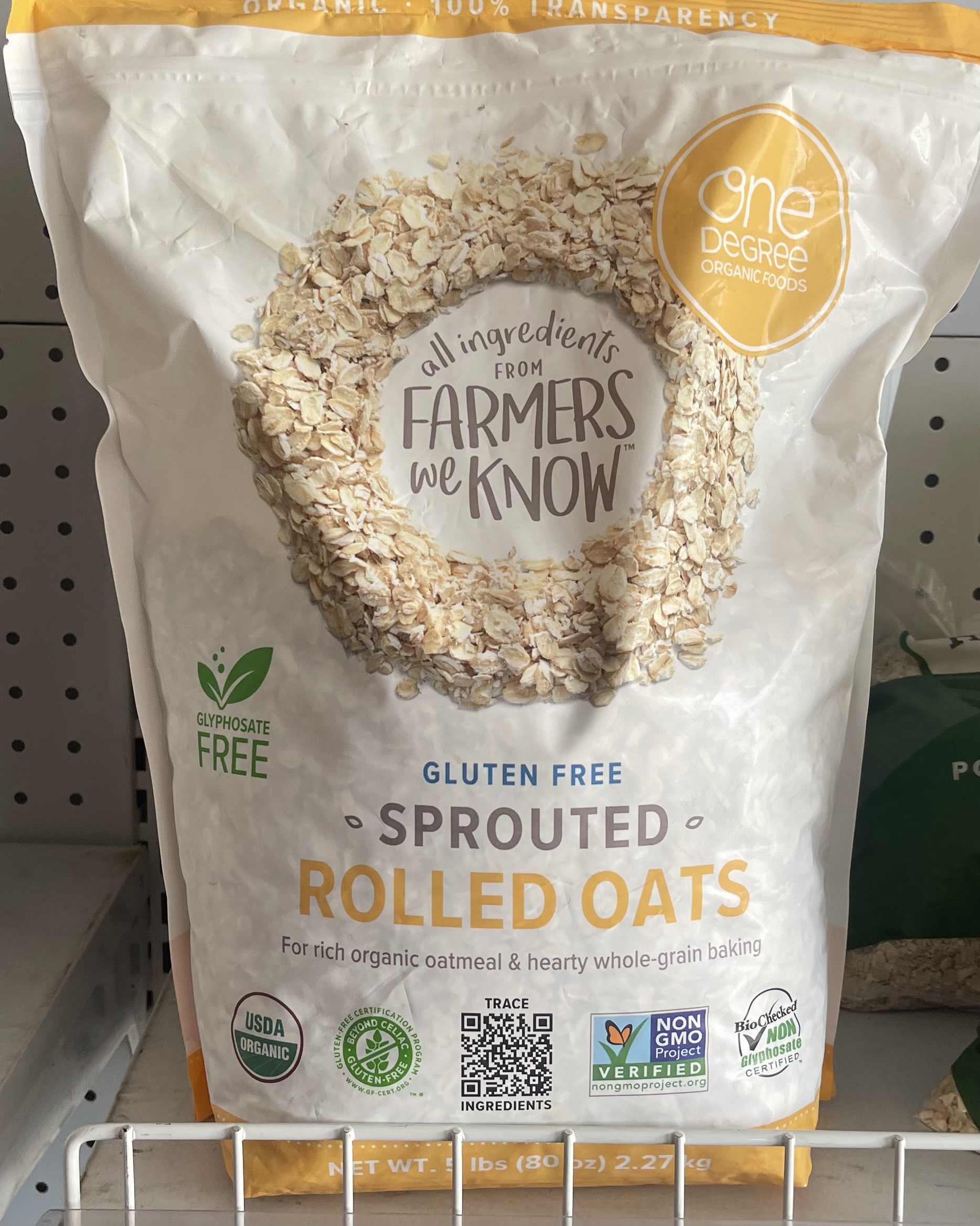 SPROUTED ROLLED OATS