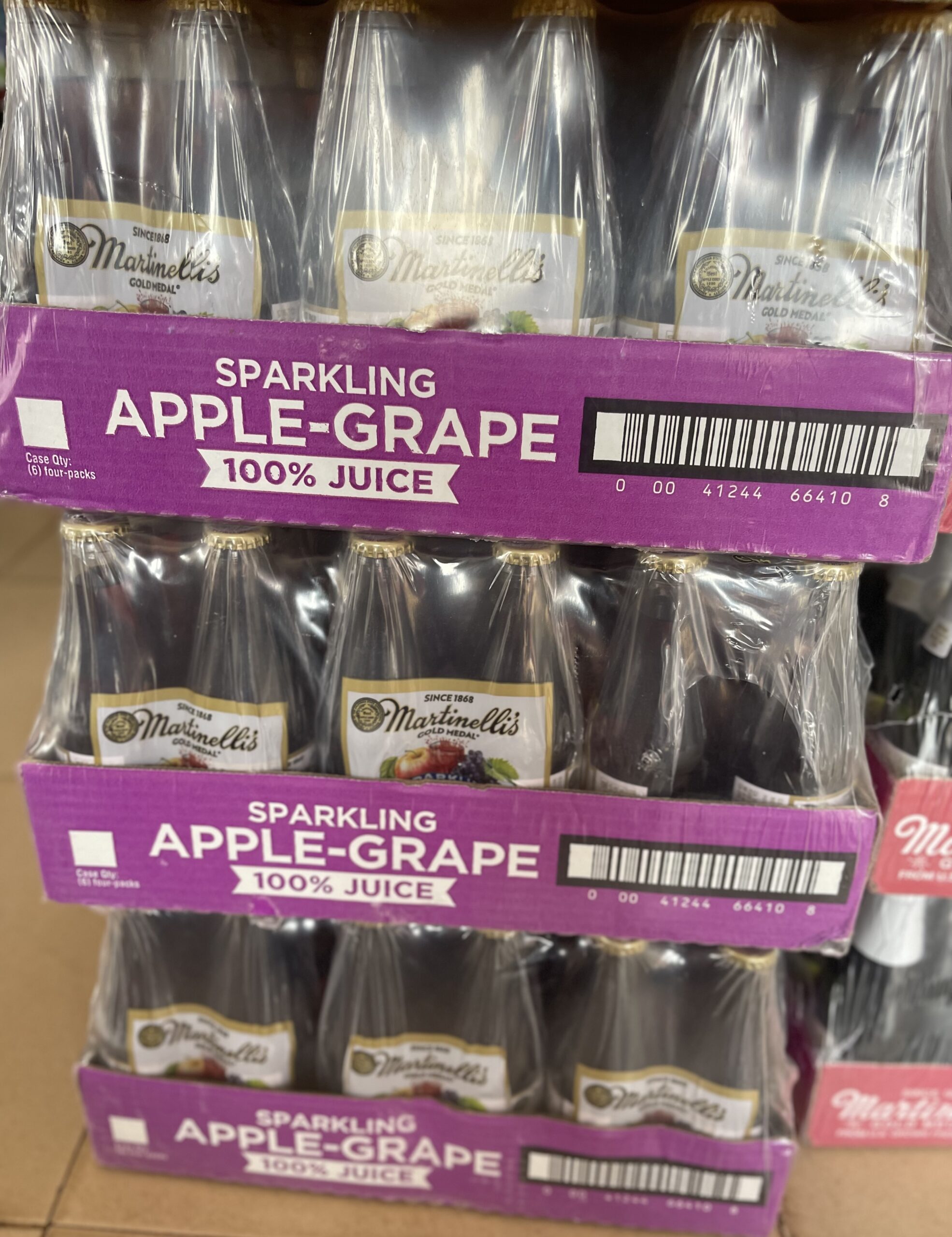 MARTINELLIS APPLE GRAPE JUICE