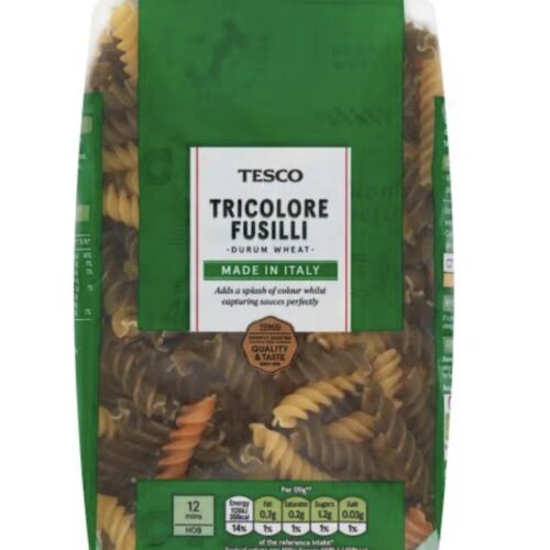 TESCO TRICOLORE FUSILLI
