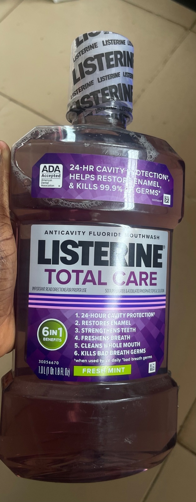 LISTERINE MOUTH  1.1L