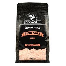 PEGASUS HIMALAYAN FINE PINK SALT 500G POUCH