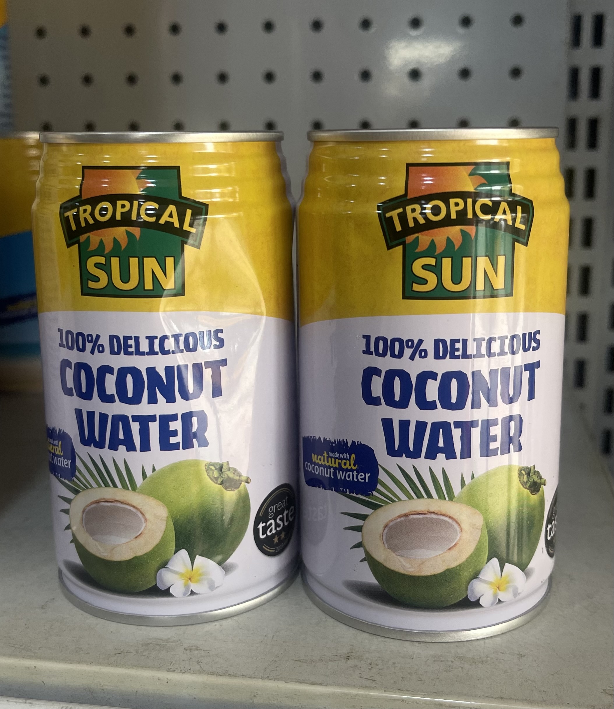 TROPICAL SUN COCONUT WATER DELICIOUS 330ml