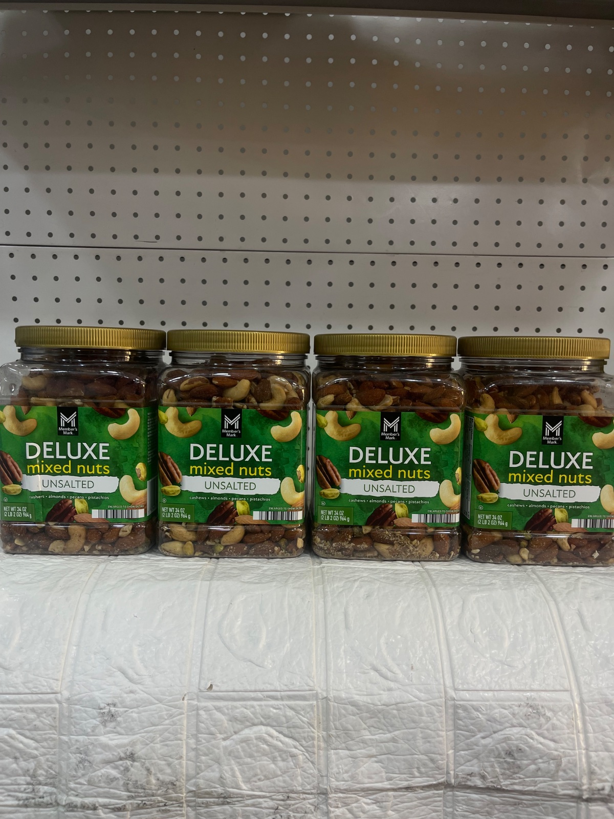 MEMBER MARK DELUXE UNSALTED NUT
