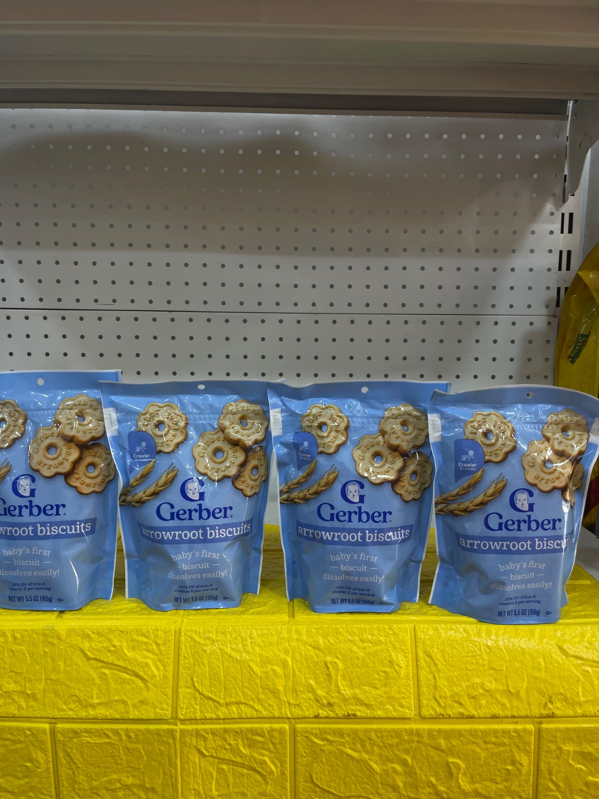 GERBER ARROW-ROOT BISCUITS