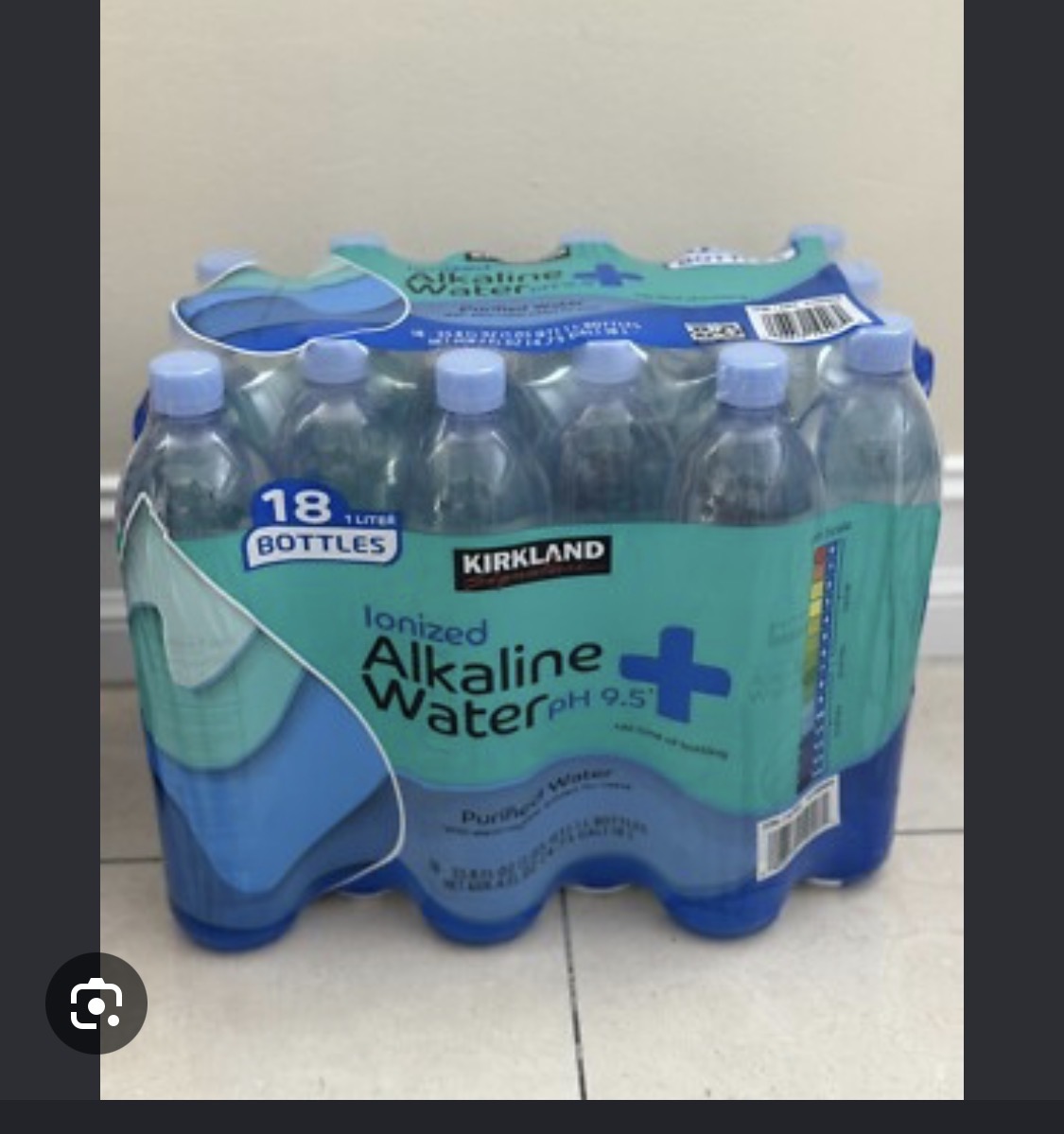 KIRKLAND AlKALINE WATER